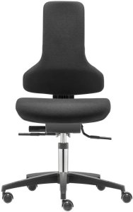 Kontorstol Dauphin® TEC Profile, sort 2