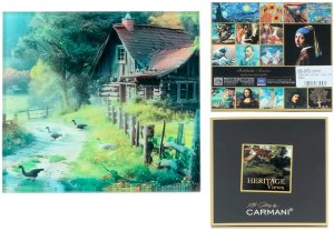 Podkładka szklana - Chłopska osada (CARMANI) 1