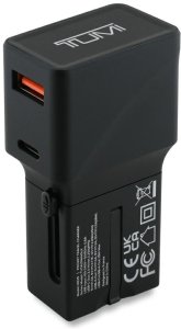 Tumi Ładowarka sieciowa TUMI Travel Adapter   25W USB-C / USB-A + Kabel USB-C/USB-C czarny 2