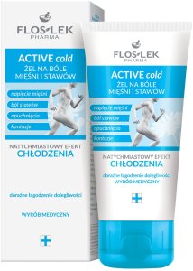 FLOSLEK Active Cold Chłodzący żel na bóle mięśni i stawów 100 ml 1
