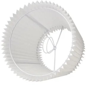 nielsen_light Plisowana osłona EMMA VILLA SIDE 16 CM biały 2