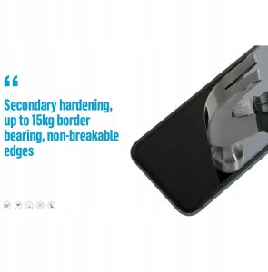 Szkło Hartowane 5D Mr. Monkey Glass - do Samsung Galaxy A36 5G czarny (Strong Lite) 4