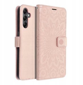 Kabura MEZZO Book do SAMSUNG A56 5G łapacz snów złoty róż 2