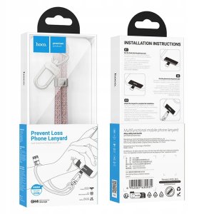 HOCO smyczka na nadgarstek GH4 0,21 m brzoskwiniowa 4