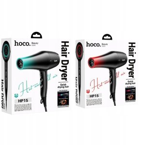 HOCO suszarka do włosów z nadmuchem ciepłego i zimnego powietrza HP15 niebieska gradient 2