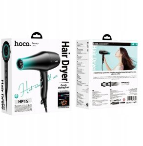 HOCO suszarka do włosów z nadmuchem ciepłego i zimnego powietrza HP15 niebieska gradient 3