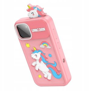 HOCO telefon do gier dla dzieci 2,8" Y103 różowy 1