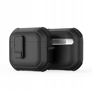 DUX DUCIS futerał PECP ochronny TPU+PC na AirPods 4 czarny 1