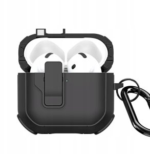 DUX DUCIS futerał PECP ochronny TPU+PC na AirPods 4 czarny 3