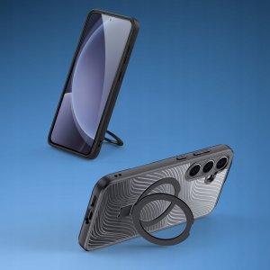 DUX DUCIS futerał AIMO MAG kompatybilny z MagSafe do SAMSUNG S25 Plus czarny 4