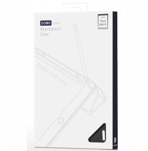 DUX DUCIS etui DOMO składane z miejscem na rysik do iPad mini 7/6 czarne 7