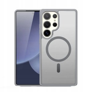 DUX DUCIS futerał YIND kompatybilny z MagSafe do SAMSUNG S25 Ultra szary 1