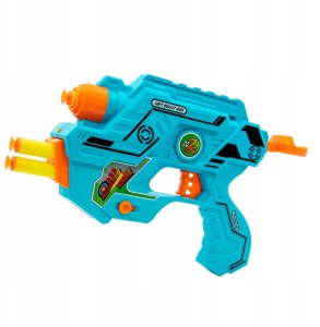 PISTOLET NA MIĘKKIE STRZAŁKI 5x DARTS BROŃ 1