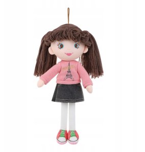 Lalka szmacianka szmaciana miękka laleczka przytulanka 38cm 1
