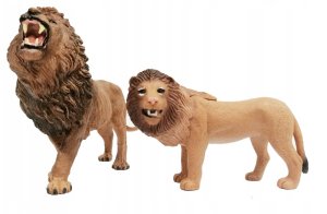 Figurka LeanToys Figurki zwierząt duży zestaw figurek realistyczne mocne zwierzęta zoo 5