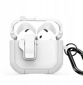 DUX DUCIS futerał PECP ochronny TPU+PC na AirPods 4 biały 2