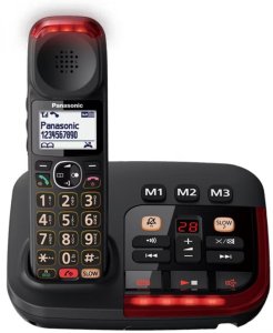 Telefon Bezprzewodowy Panasonic KX-TGM420EXB Czarny 1