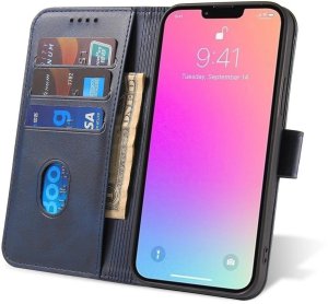 Etui Magnet Case z klapką do Samsung Galaxy S25 Ultra - niebieskie 1