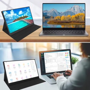 Ekran Przenośny MONITOR 14" FHD 1920x1080 3ms USB-C HDMI Głośniki 3