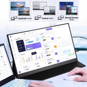 Ekran Przenośny MONITOR 14" FHD 1920x1080 3ms USB-C HDMI Głośniki 4