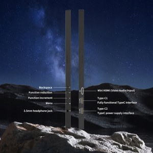 Ekran Przenośny MONITOR 14" FHD 1920x1080 3ms USB-C HDMI Głośniki 9