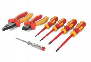 Zestaw narzędzi VDE, 7 szt., etui 2