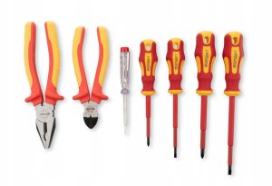 Zestaw narzędzi VDE, 7 szt., etui 3