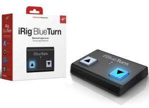IK Multimedia IK iRig BlueTurn - Sterownik noĹĽny MIDI 4