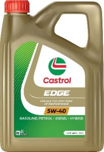 Olej silnikowy EDGE (4L) 5W40 ,API CF, SN, ACEA C3, FIAT 9.55535 S2, FORD M2C917 A, MB 226.5, MB 229.31, MB 229.51, OPEL OV0401547-D40, RENAULT RN 0700, RENAULT RN 0710, VW 505.00, VW 505.01 1