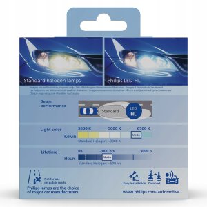 Żarówka LED Philips H8/H11/H16 U3021 2