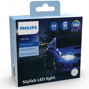 Żarówka LED Philips H8/H11/H16 U3021 7