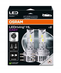 Żarówka LED (Zestaw 2szt.) H15 12V 3.8/16.5W PGJ23T-1 bez homologacji drogowej LEDriving HL EASY 5