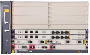 Huawei MA5683T | OLT | 2x X2CS, 2x SCUN, 2x PRTE, brak karty PON 1