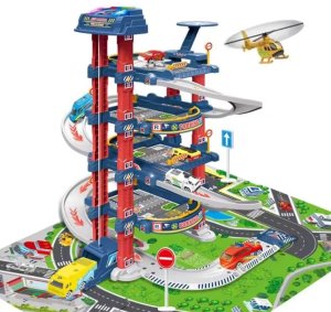 ExtraLink Extralink Kids | Parking samochodowy | garaż z elektryczną widną autka samochodziki dla dzieci 2
