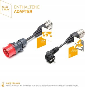Juice Booster 3 air Basic Set typu 2 Ładowarka samochodowa do elektryków 2