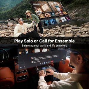 ZESTAW Rokid Joy Pack Max okulary AR STACJA 360" mikro-OLED 600 nitów 5