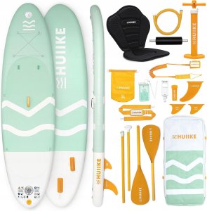 ZESTAW DESKA SUP HUIIKE ENJOYER 305cm Paddling Board Stand Up zielony 1