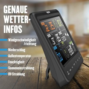 Stacja pogody Sainlogic WS3500 7w1 bezprzewodowa czujnik zewnętrzny 7