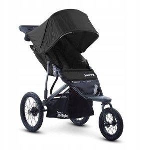 Joovy Zoom 360 ultralekki wózek dziecięcy sportowy buggy jogger czarny 1