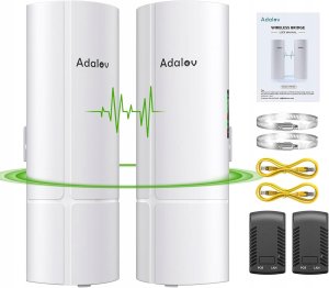 Adalov CPE365 mostek sieciowy bezprzewodowy przedłużenia sieci kamery 1
