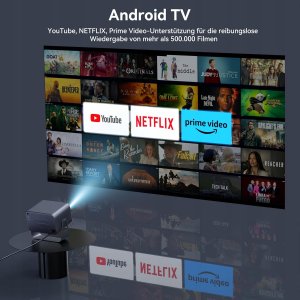 Polocsh M13 Projektor 360 4K FullHD WiFi6 Bluetooth kino domowe 25000l 6