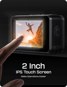 Surfola SF630 Action Cam 4K 60 FPS kamera podwodna sportowa WiFi 1350 mAh 4