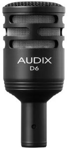 Mikrofon dynamiczny instrumentalny Audix D6 kick-drumy boxy bęben basowy 4