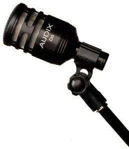 Mikrofon dynamiczny instrumentalny Audix D6 kick-drumy boxy bęben basowy 7