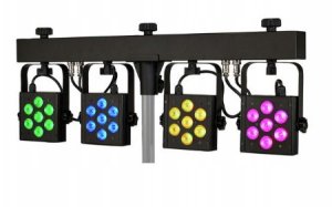 Stairville CLB5 RGB WW zestaw oświetleniowy Imprezy Wesela DJ oświetlenie 1