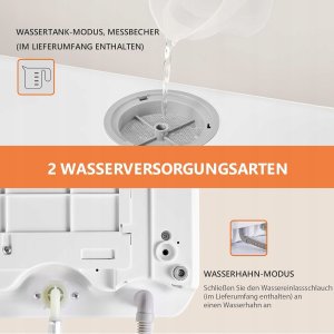 Karlxtom TDQR03A mini zmywarka do naczyń 5L 6 programów wolnostojąca nowa 2