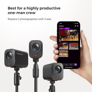Kamera internetowa Blackmagic Nuroum NearStream VM33 bezprzewodowa na żywo Nowa 3