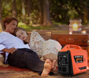 AIVOLT agregat prądotwórczy 1400W generator prądu benzynowy przenośny nowy 6