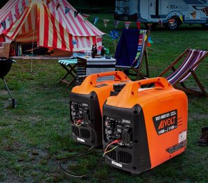AIVOLT agregat prądotwórczy 1400W generator prądu benzynowy przenośny nowy 7