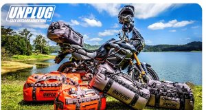 Verk Plecak 65L torba wodoodporna na motocykl łódż worek marynarski UNPLUG 4